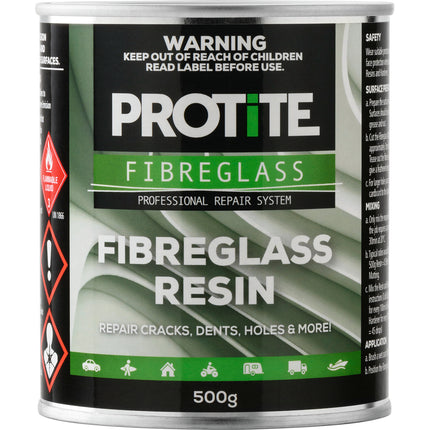 Protite Fibreglass Resin 500g can
