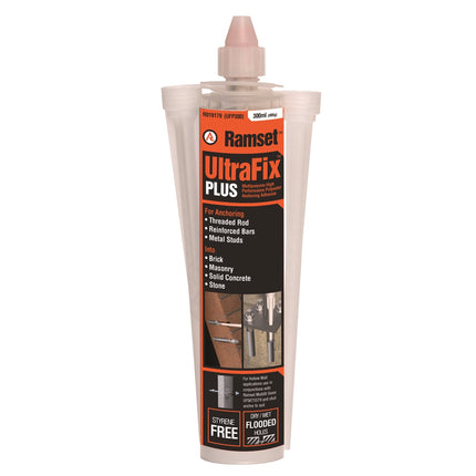 Ramset UltraFix Plus 300ml polyester chemical anchoring adhesive cartridge