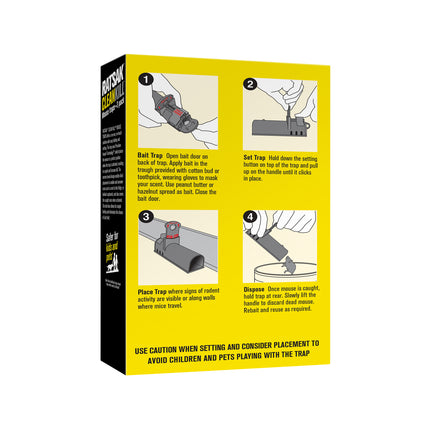 Ratsak Clean Kill Mouse Trap (3 Pack) (2)