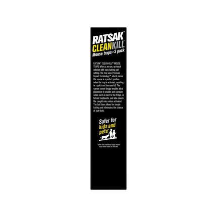 Ratsak Clean Kill Mouse Trap (3 Pack) (3)