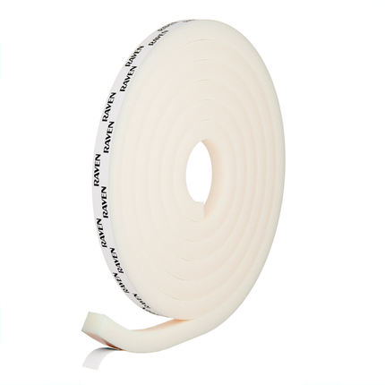 Raven RP14B Self Adhesive Thick Weather Strip 2500mm (White) (2)