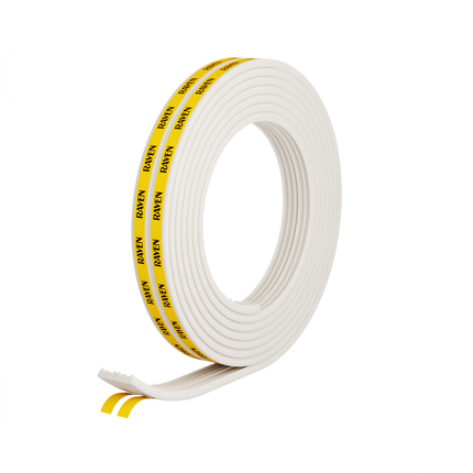 Raven RP59 Self Adhesive Window & Door Weather Strip 5m (2 x 2.5m) [White] (4)