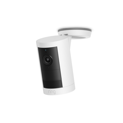 Ring Outdoor Camera Plus Battery 2K security camera in white, 2 pack (2)