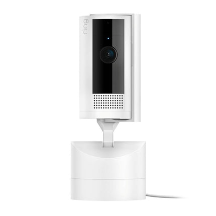 White Ring Pan-Tilt Indoor Camera 1080p plug-in security camera
