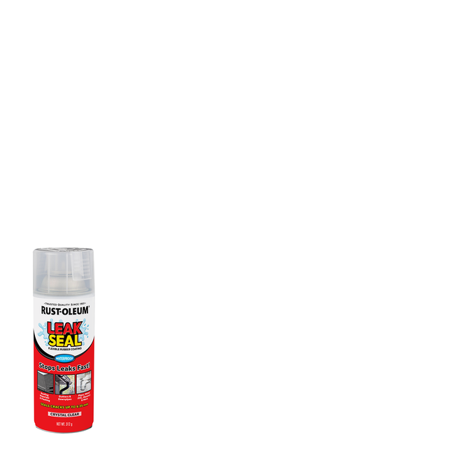 Rust-Oleum LeakSeal Flexible Rubber Coating Spray 312g (Clear) (2)