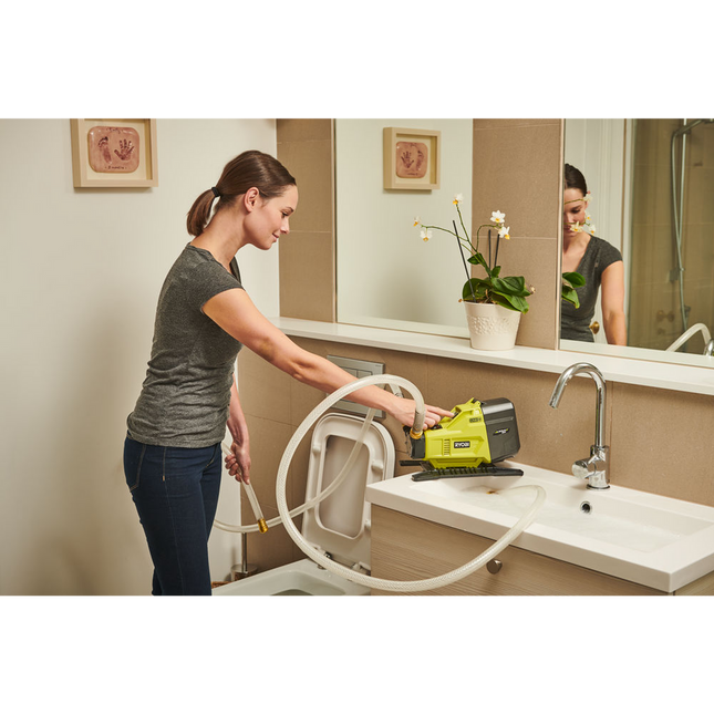 Ryobi 18V ONE+ Transfer Pump R18TP-0 Tool Only - for Fast Water Movement (2)