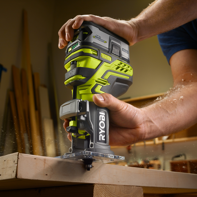 Ryobi 18V ONE+ Trim Router R18TR2-0 Skin Only for Edge Profiling (2)