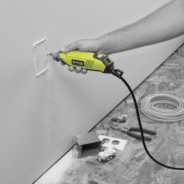 Ryobi Essential Rotary Tool Kit for Detail Work & Craft (2)