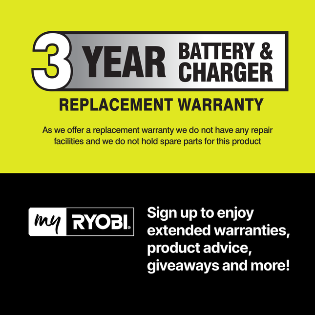 Ryobi ONE+ 18V Battery and Charger Kit 2.0Ah R18SK32 (2)