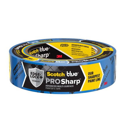 ScotchBlue PROSharp Blue Painter's Tape 36mm x 55m roll in retail packaging