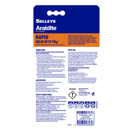 Selleys Araldite Rapid Epoxy Adhesive 14mL (4)
