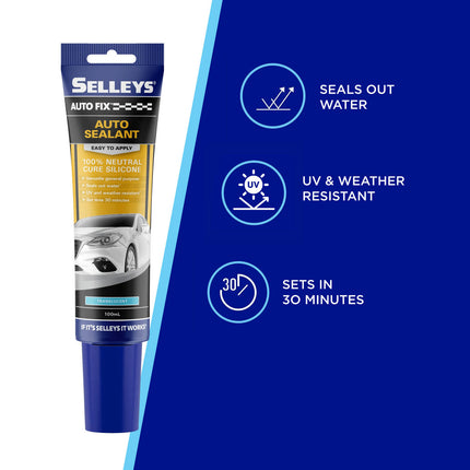 Selleys Autofix Automotive Sealant Translucent 100ml (3)