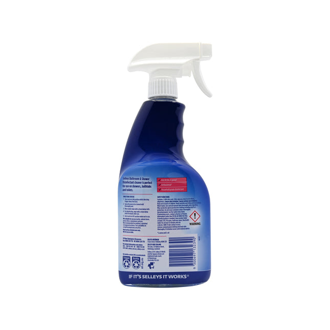 Selleys Complete Clean Bathroom & Shower Disinfectant Spray 750mL (2)