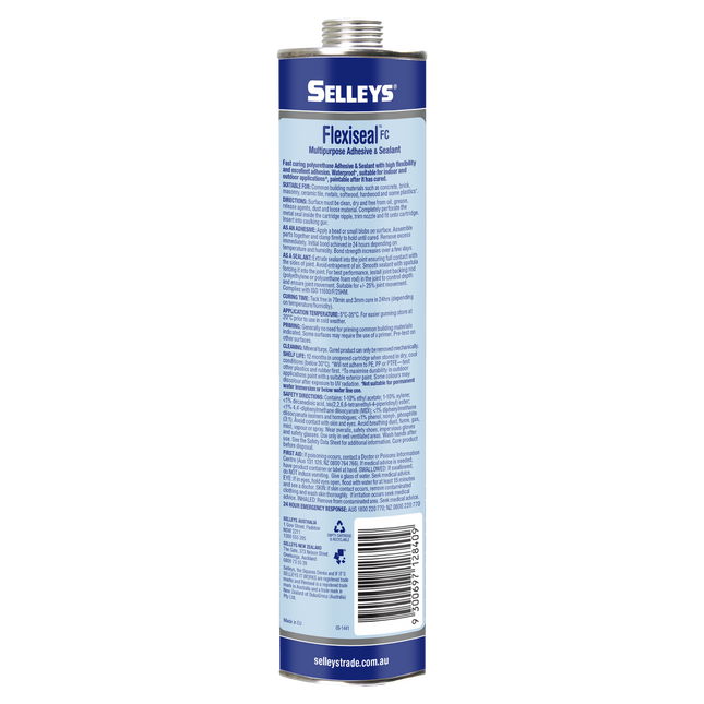 Selleys Flexiseal FC Multipurpose Sealant and Adhesive 310ml (2)
