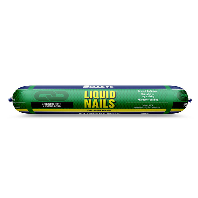 Selleys Liquid Nails Original Construction Adhesive 680g sausage pack