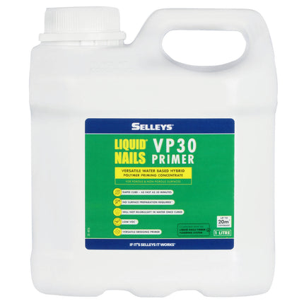 Selleys Liquid Nails VP30 Primer 1L front of pack