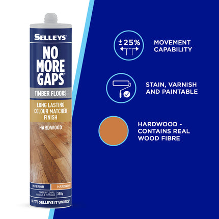 Selleys No More Gaps Timber Floors x 380g [Hardwood] (3)