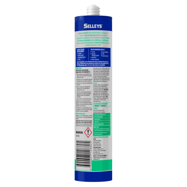 Selleys No Mould Silicone Sealant Waterproof [Translucent] (2)