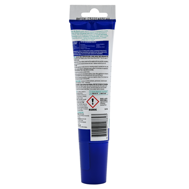 Selleys No Mould Silicone Selant 100ml [Translucent] (2)