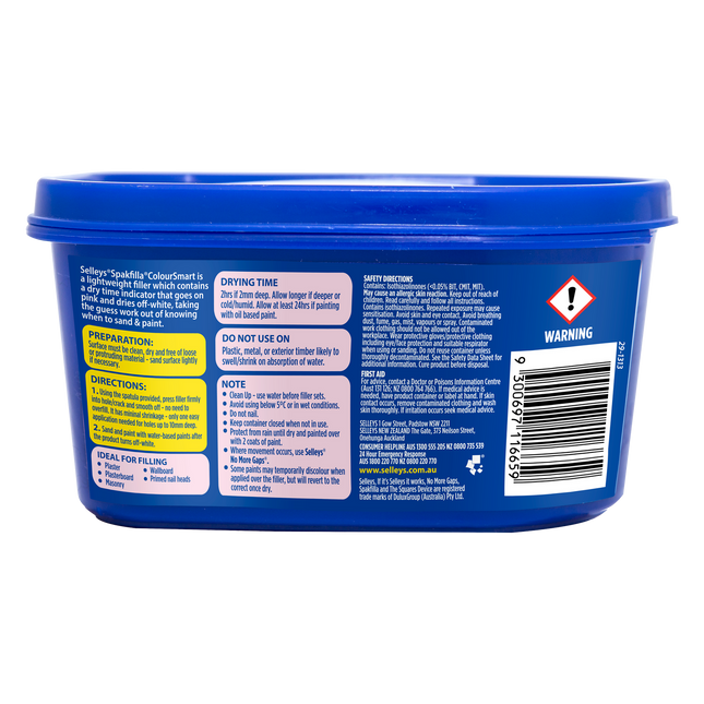 Selleys Spakfilla Colour Smart Lightweight Filler Pink 180g (2)