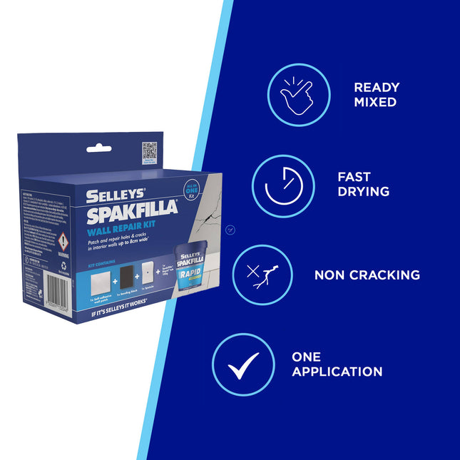 Selleys Spakfilla DIY Repair Kit for Walls Patch Repair (2)