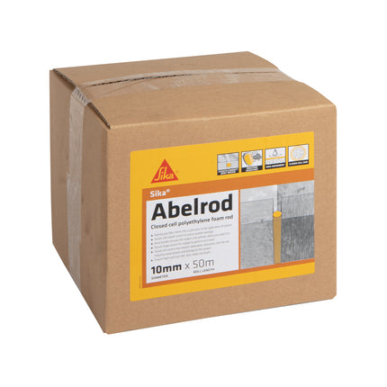 Sika Abelrod white polyethylene foam backing rod 10mm x 50m roll