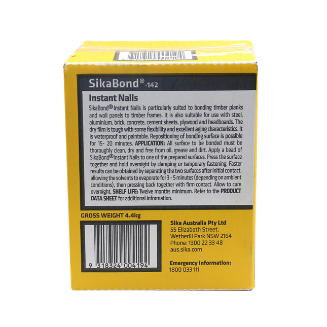 Sika SikaBond 142 Instant Nails Construction Adhesive 300g (12 Pack) (2)