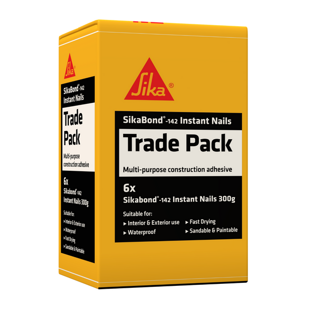 Sika SikaBond-142 Instant Nails Construction Adhesive 300g (6 Pack) (2)