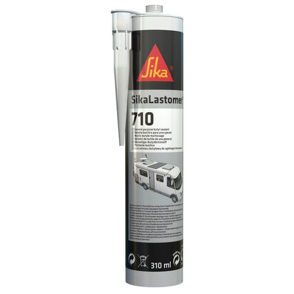 Sika SikaLastomer-710 black butyl sealant 310ml cartridge