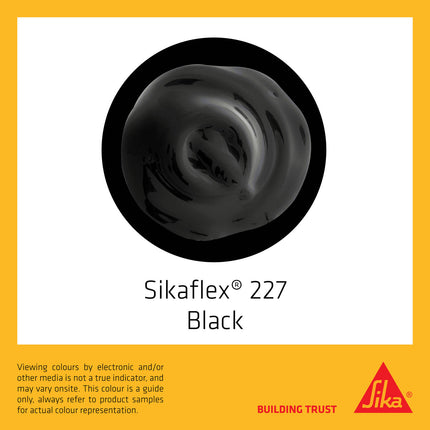 Sikaflex Sika 227 Automotive Sealant Fast Curing non-sagging 310ml [Black] (4)