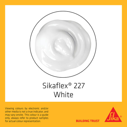 Sikaflex Sika 227 Automotive Sealant Fast Curing non-sagging 310ml [White] (4)