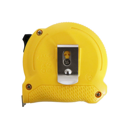 Stanley 8m yellow tape measure with ABS case and belt clip (4)