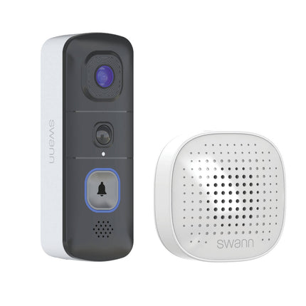 Swann EVO Wireless Video Doorbell with indoor chime unit