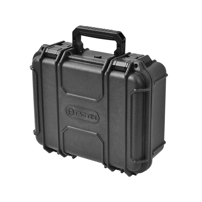 Tactix Tough Case Medium in black with latches and carry handle