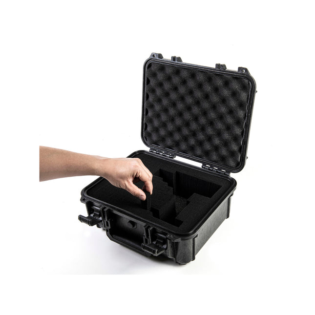 Tactix Tough Case Medium in black with latches and carry handle (2)