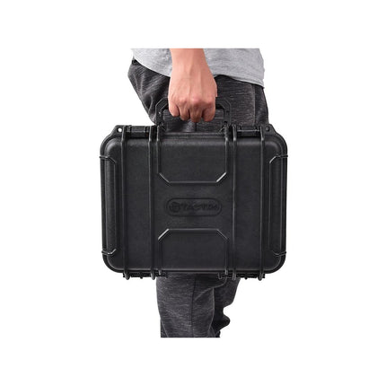Tactix Tough Case Medium in black with latches and carry handle (3)
