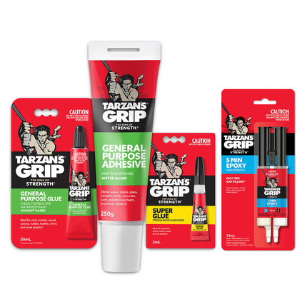 Tarzan’s Grip Fast-Set 5 Minute Epoxy Adhesive 24 mL (4)