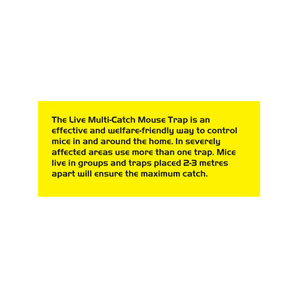 The Big Cheese Live Multi-Catch Mouse Trap (Single, Pre-Baited) (3)