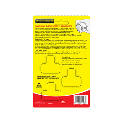 The Big Cheese Sonic Pest Repeller (3 Pack) (2)