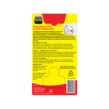 The Big Cheese Sonic Pest Repeller Mini Plug-In (Single Unit) (2)