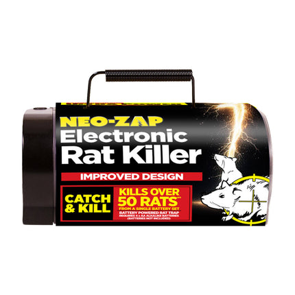 The Big Cheese Ultra Power Neo-Zap Electronic Rat Killer battery-powered rat trap