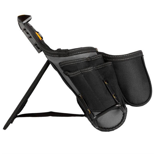 ToughBuilt Contractor Pouch TB-CT-01 black tool pouch with ClipTech Hub and kickstand (2)