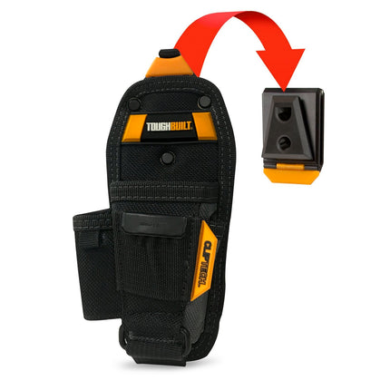 ToughBuilt Small Pliers Pouch with ClipTech Hub, belt-mounted tool pouch