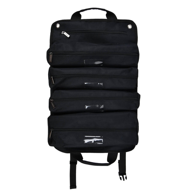 Trojan 5 Pouch Tool Roll with five zippered pouches and adjustable straps (2)