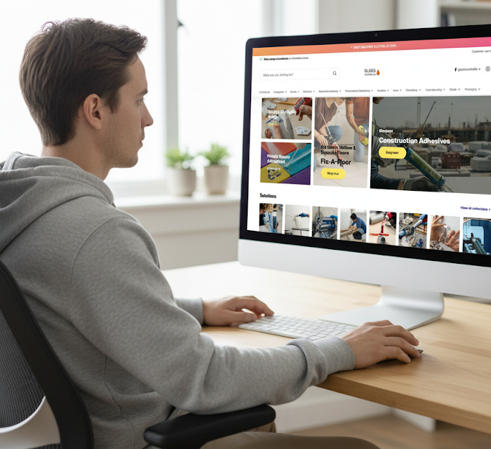 <h2>‘I recently purchased a few adhesives and sealants from Glues Australia and I couldn’t be happier with the experience. The website was easy to navigate, the search functions and the comprehensive menus helped me choose exactly what I needed for my project.’’</h2><h4>⭐⭐⭐⭐⭐<br/></h4><h5>Matt</h5><p>Mar 2, 2024<br/></p>