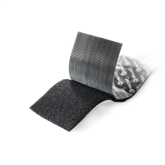 Velcro Brand Heavy Duty Hook and Loop Tape 50 x 100mm Black (2 Pack) (2)