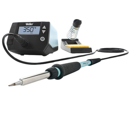 Weller WE 1010 digital soldering station with soldering iron and safety rest