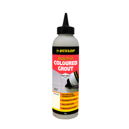 Dunlop Ready-to-Go Coloured Grout, Anti-Mould No-Mix - 800g